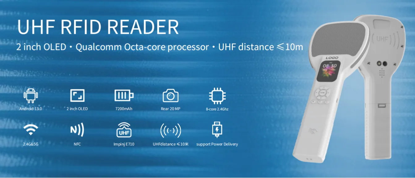R2 Handheld Terminal – UHF RFID Reader | Long Range ≤10m | Android 13 solution image