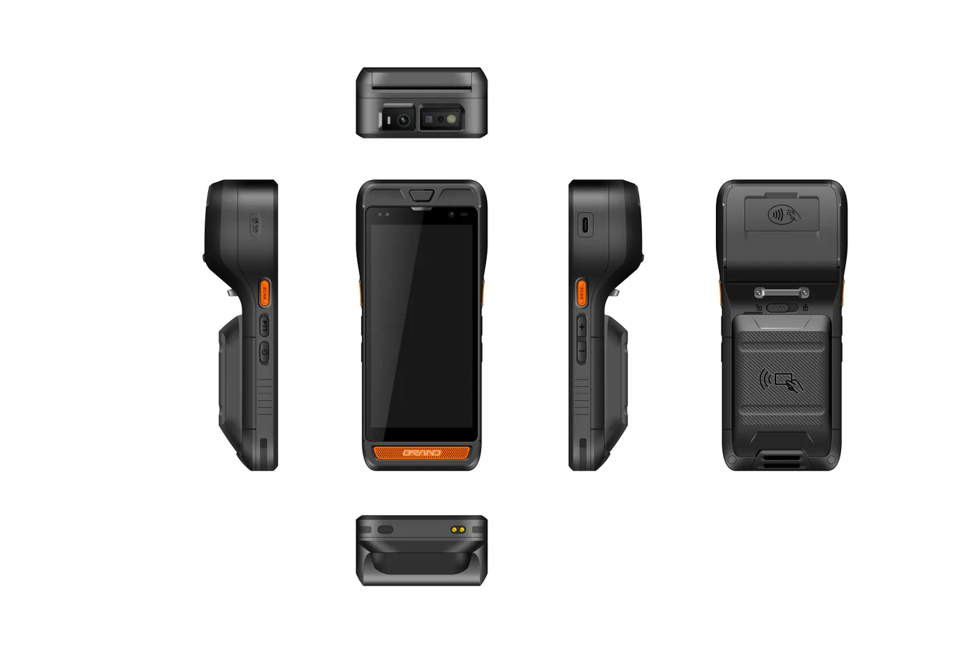 R860-S Handheld with Printer | Thermal Printing + UHF RFID + Android 13 solution image
