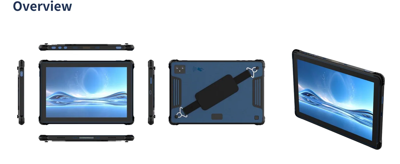 RT81 4G Rugged Tablet – 10.1″ | Qualcomm Octa‑core | Data Collection | IP67 solution image
