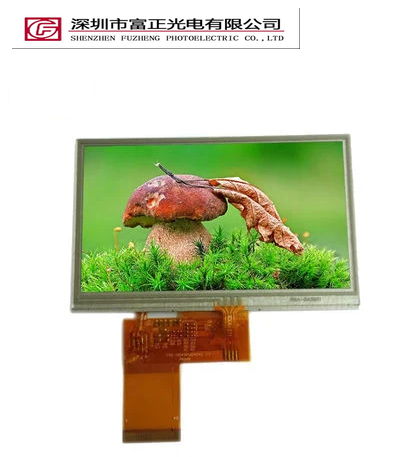 Z043WQ19-T Resistive Touch TFT-LCD Display product photograph