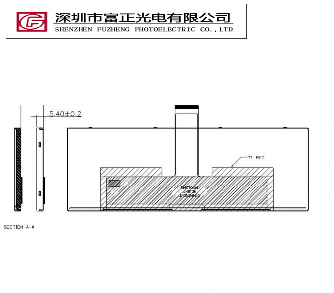 Z800-5.4BL0215-24A mechanical outline drawing