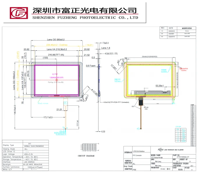 Z101WX28J-CT product detail 8