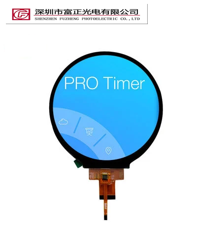 Z040WX-B30MPY Round TFT-LCD Display product photograph