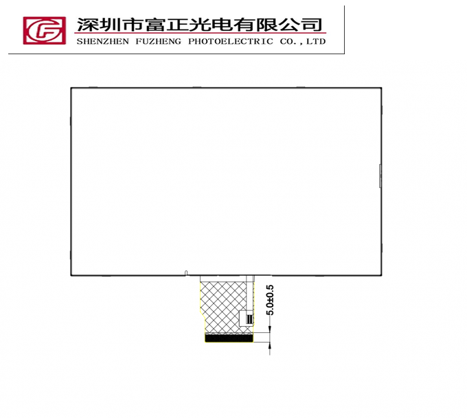 Z070WS03 V4 mechanical outline drawing
