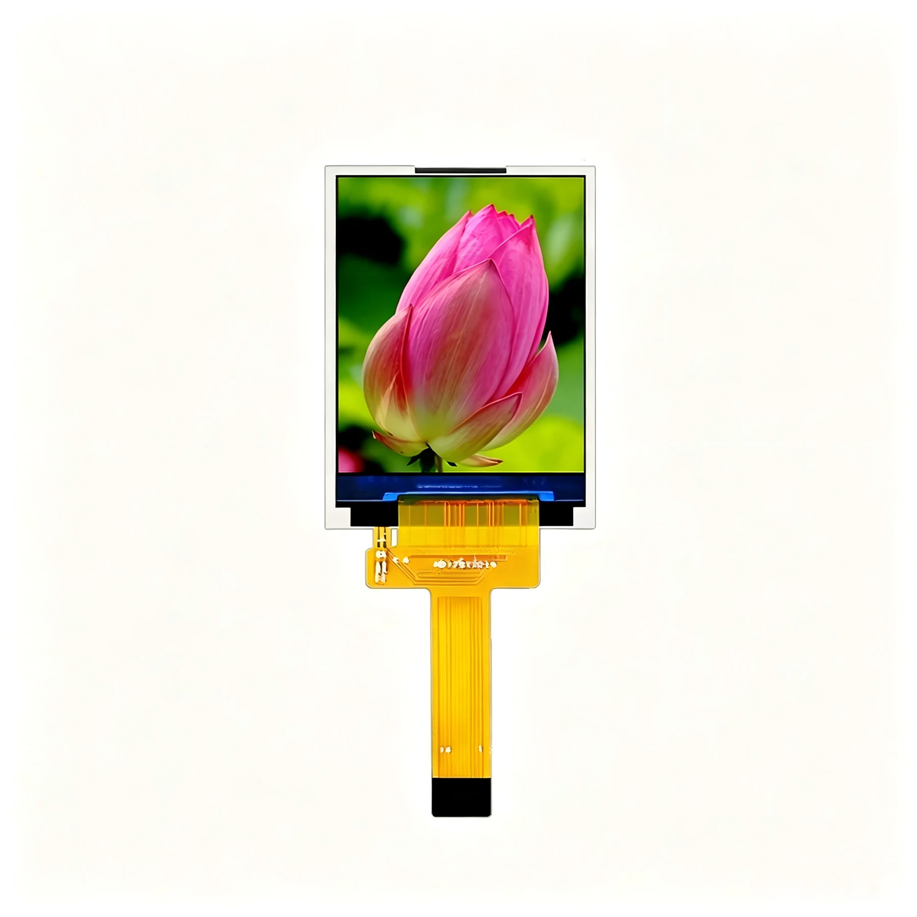 FZ177-128160 1.77-inch 128×160 TFT-LCD front view with FPC tail